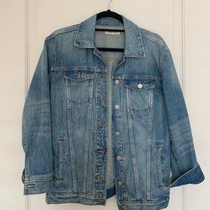 Madewell Oversized Jean Jacket in Capstone Wash